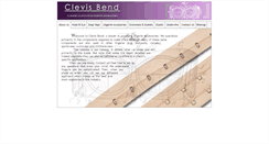 Desktop Screenshot of clevisbend.com